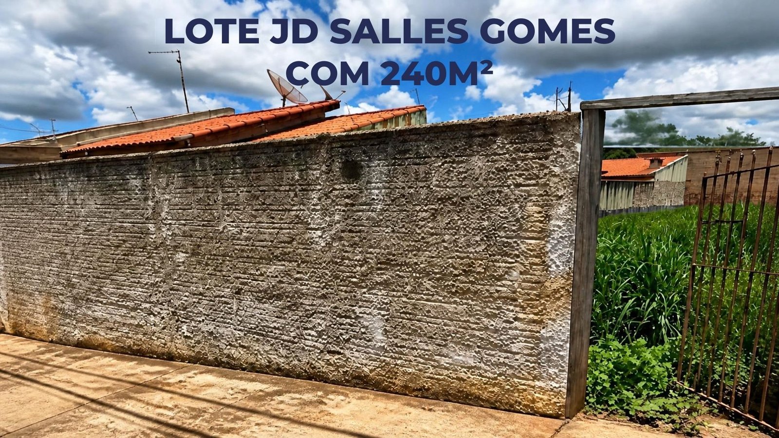 terreno à venda em Cesário Lange